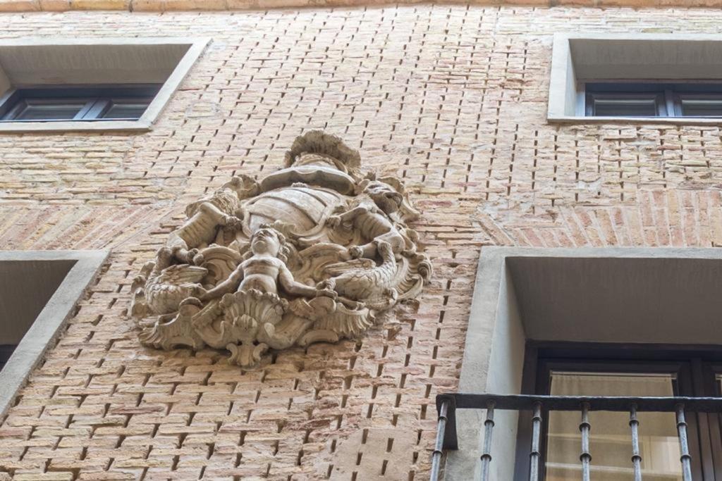 Palacio Descalzos -Atico 3B- Parking Incluido Tudela Luaran gambar